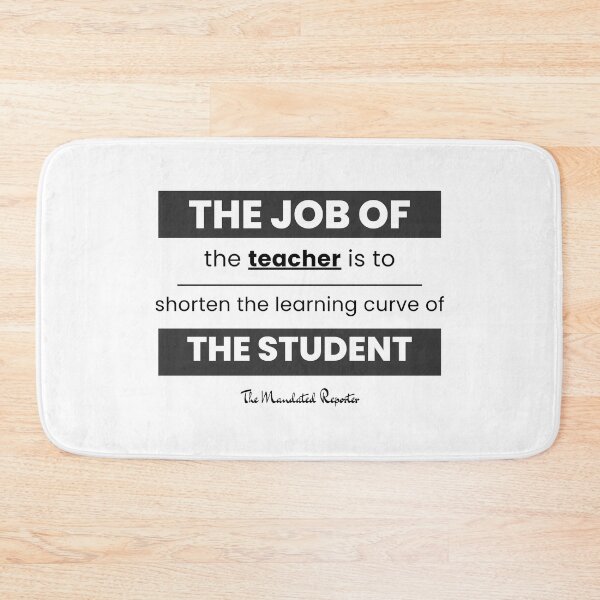 Item preview, The Job of the Teacher designed and sold by TheReporter1.