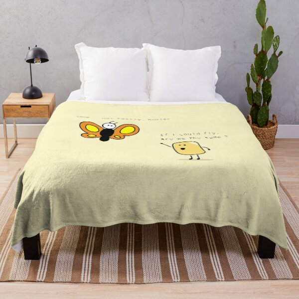 Item preview, butter and butterfly designed and sold by wordspotrayal.