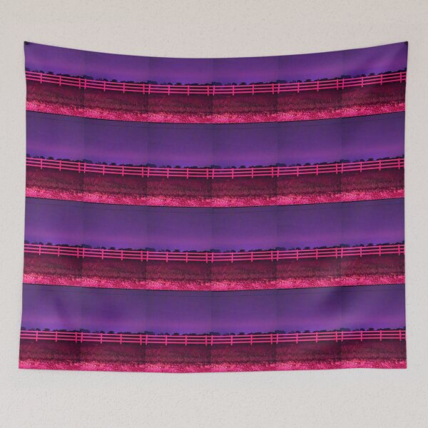 Item preview, Pink and Purple Farmscape designed and sold by arfff.