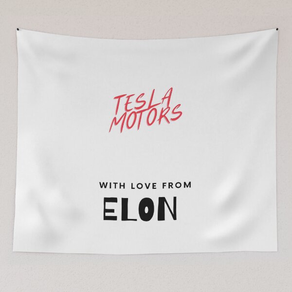 Item preview, Tesla Motors - With Love from Elon Musk designed and sold by Shope Buzz.