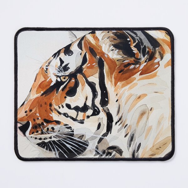 Item preview, Distinguished Looking Tiger Profile Graphic Design designed and sold by CreativeCranium.