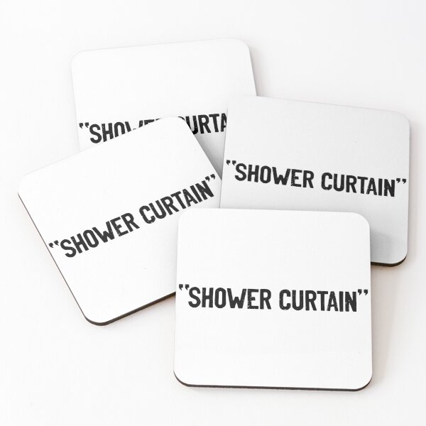 Item preview, Shower Curtain Quotation Marks designed and sold by Sour Soul.