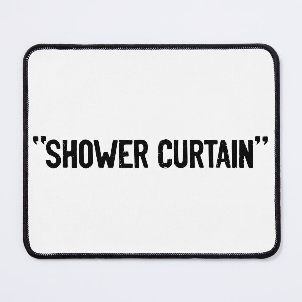 Item preview, Shower Curtain Quotation Marks designed and sold by Sour Soul.