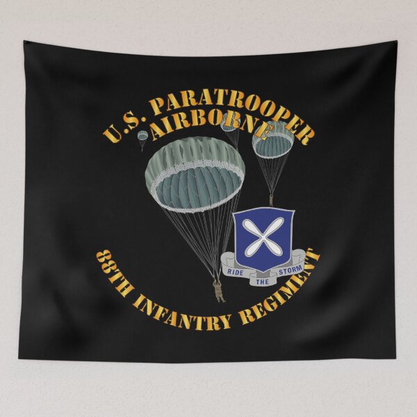 Item preview, Army - US Paratrooper - 88th Infantry Regiment X 300 designed and sold by Military Insignia Products.