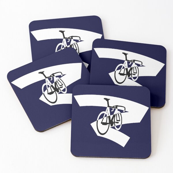 Item preview, Track Bicycle Marker Ink Art Two Tone Inverted designed and sold by RabeDesigns.
