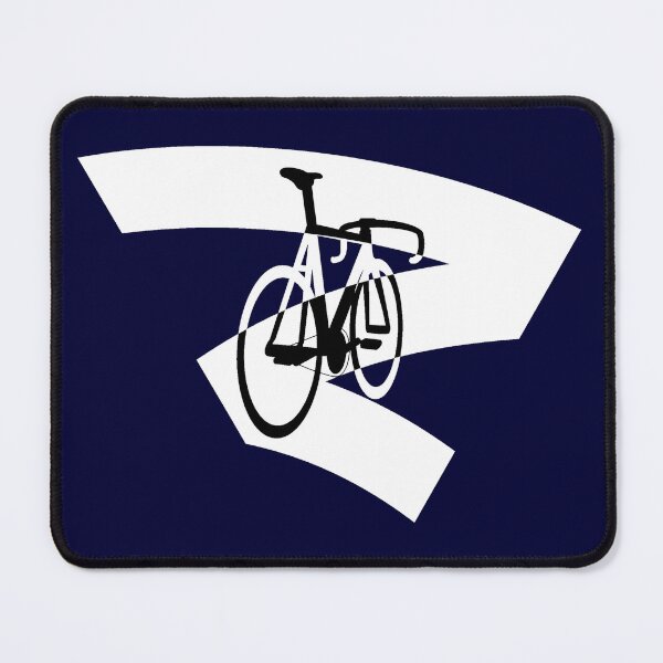 Item preview, Track Bicycle Marker Ink Art Two Tone Inverted designed and sold by RabeDesigns.