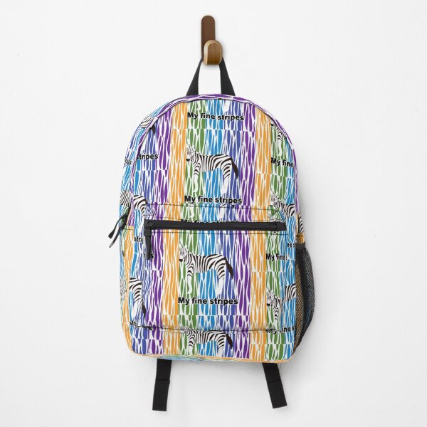 Item preview, fine stripes,zebra,RAINBOW designed and sold by zzzozzo.