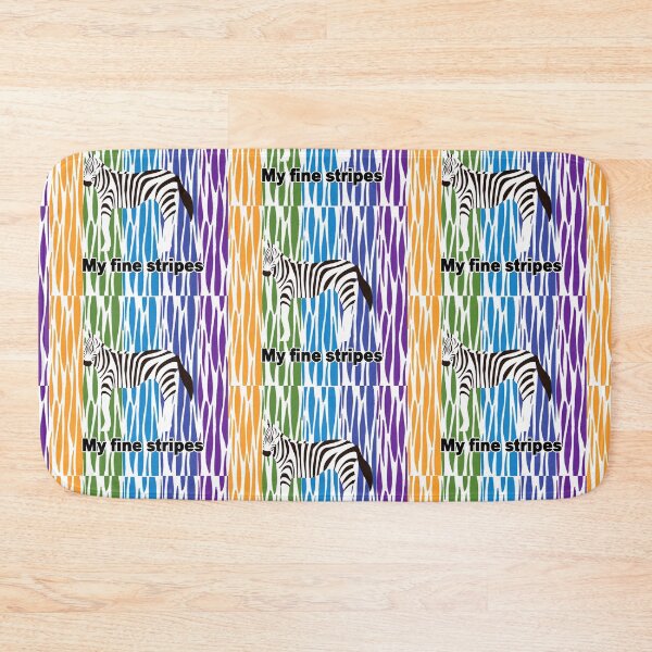 Item preview, fine stripes,zebra,RAINBOW designed and sold by zzzozzo.