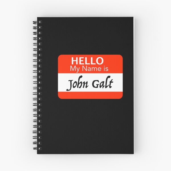 Item preview, Who is John Galt? designed and sold by Hair-brained  Haberdasher.