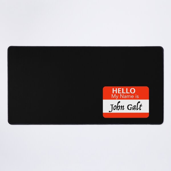 Item preview, Who is John Galt? designed and sold by Hair-brained  Haberdasher.