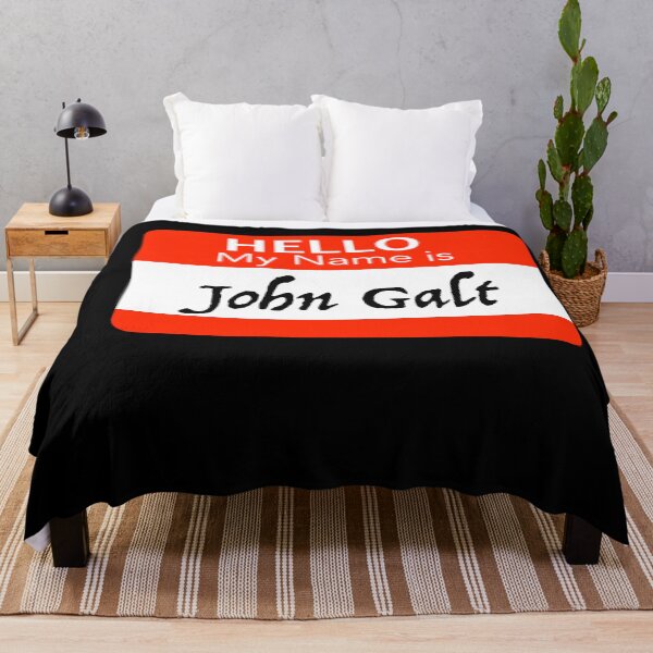 Item preview, Who is John Galt? designed and sold by Hair-brained  Haberdasher.