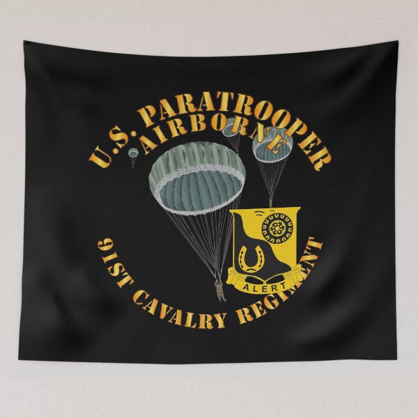 Item preview, Army - US Paratrooper - 91st Cavalry Regiment X 300 designed and sold by Military Insignia Products.