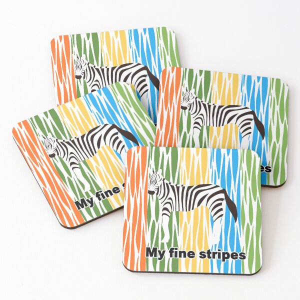 Item preview, fine stripes,zebra,RAINBOW designed and sold by zzzozzo.