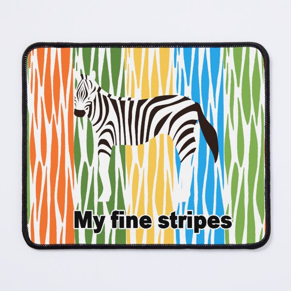 Item preview, fine stripes,zebra,RAINBOW designed and sold by zzzozzo.