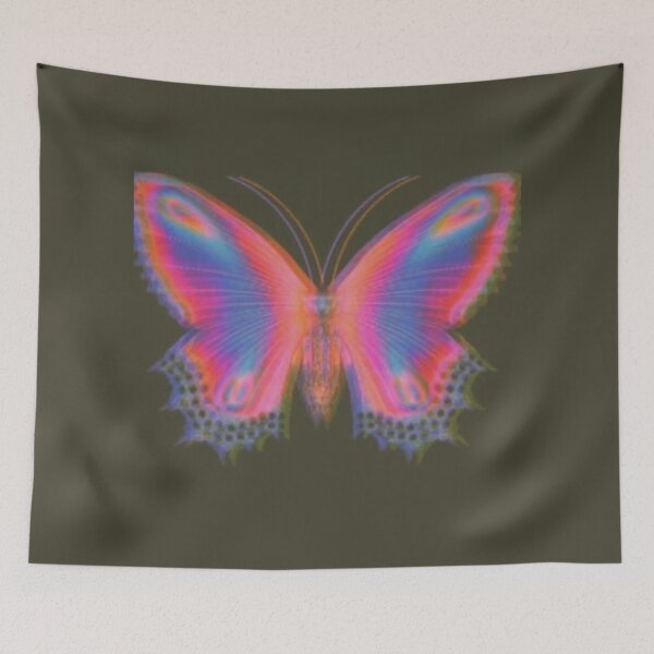 Item preview, Psychedelic Butterfly Design designed and sold by noiramcreates.