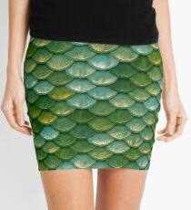 Mermaid Scales Mini Skirt Mini Skirt
