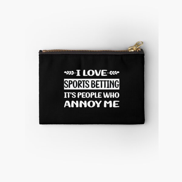 Item preview, People Annoy Me Sports Betting Poster designed and sold by rechbhagate.