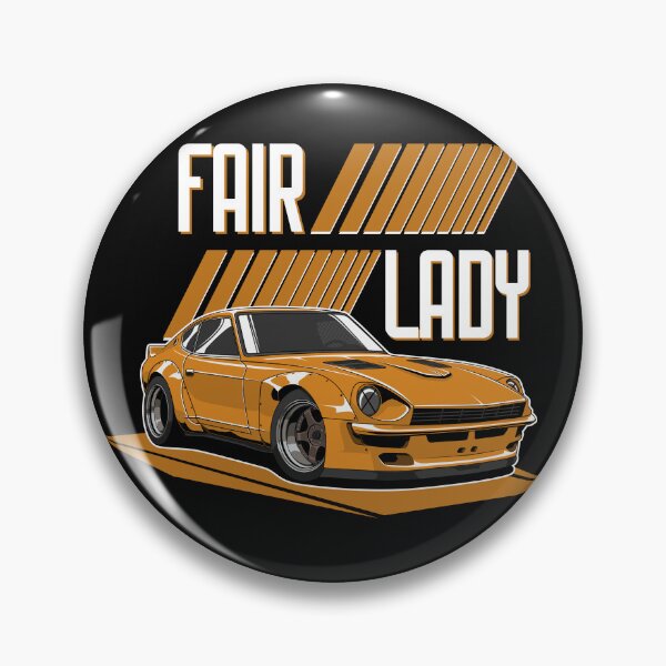 Artikelvorschau, Fairlady Nissan 240Z Senffarbe entworfen und verkauft von Bulldsgn.