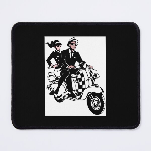 Item preview, Rude Boy and Girl on a scooter Poster designed and sold by dalinloomerp.