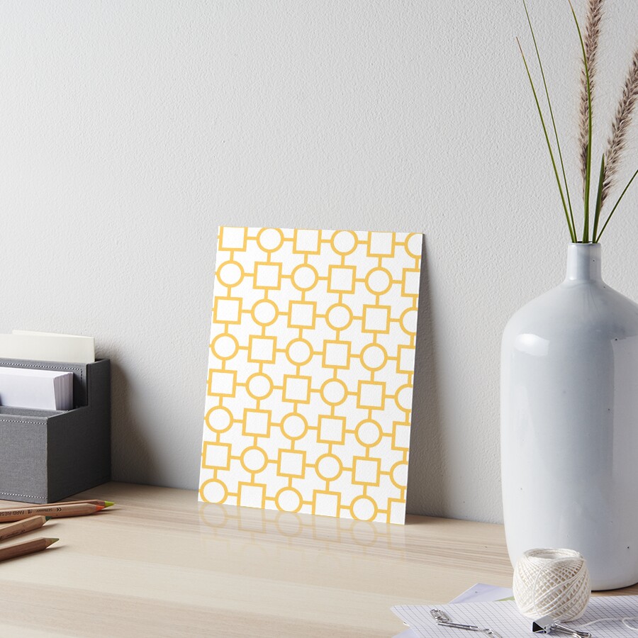 Item preview, Art Board Print designed and sold by HandDrawnTees.