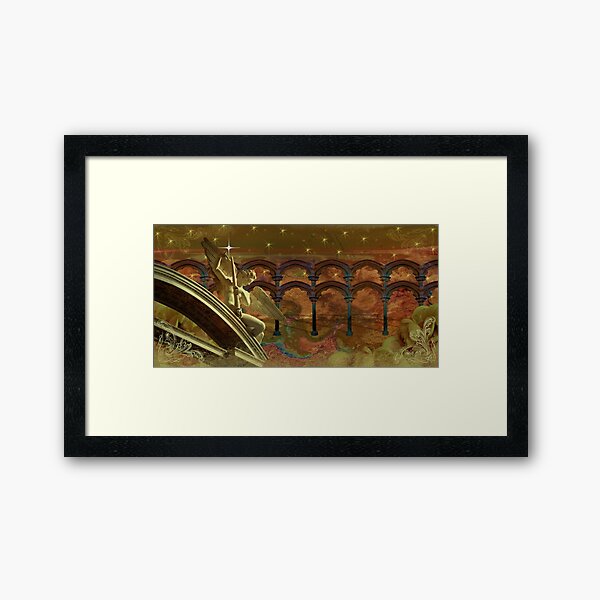 First Star Framed Art Print