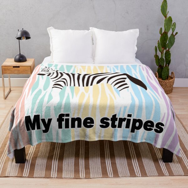 Item preview, fine stripes,zebra,RAINBOW designed and sold by zzzozzo.