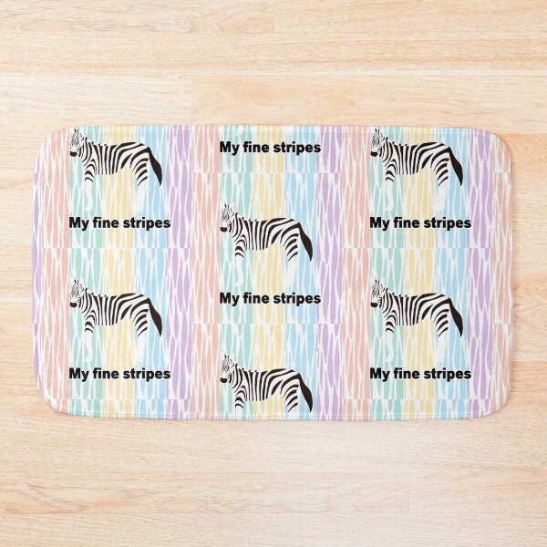 Item preview, fine stripes,zebra,RAINBOW designed and sold by zzzozzo.