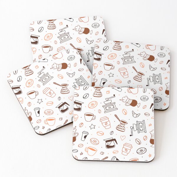Item preview, Coffee Seamless Pattern designed and sold by Wanc Designs.