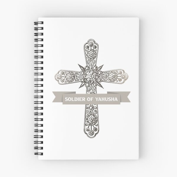 Artikelvorschau, Soldat von Yahusha (Yeshua) - Verziertes christliches Kreuz entworfen und verkauft von Narrow-Path.