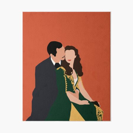Gone With the Wind Art Board Print
