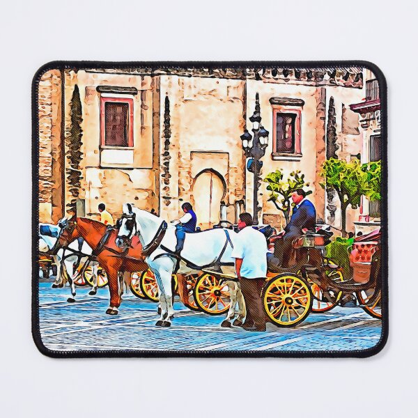 Item preview, Horse drawn chariots, Seville, Spain designed and sold by Travelways.