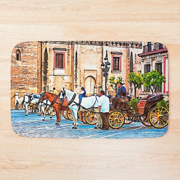 Item preview, Horse drawn chariots, Seville, Spain designed and sold by Travelways.