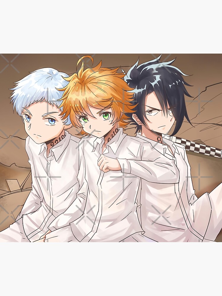 Ray The Promised Neverland Throw Blanket