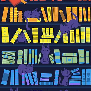 Artwork thumbnail, Library Kittens by TaylorRoss1