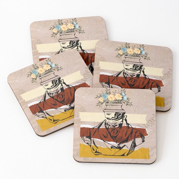 Item preview, man is dreaming about flowers land designed and sold by TypeWrite.