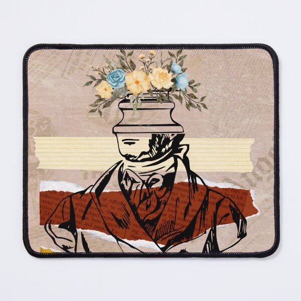 Item preview, man is dreaming about flowers land designed and sold by TypeWrite.