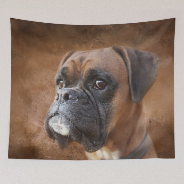 Item preview, Boxer Dog Two designed and sold by Elisabeth Lucas.