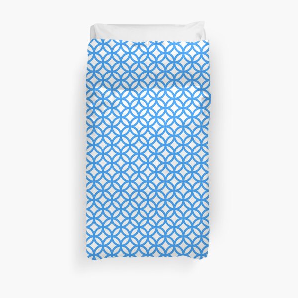 Overlapping Circle Pattern Duvet Cover