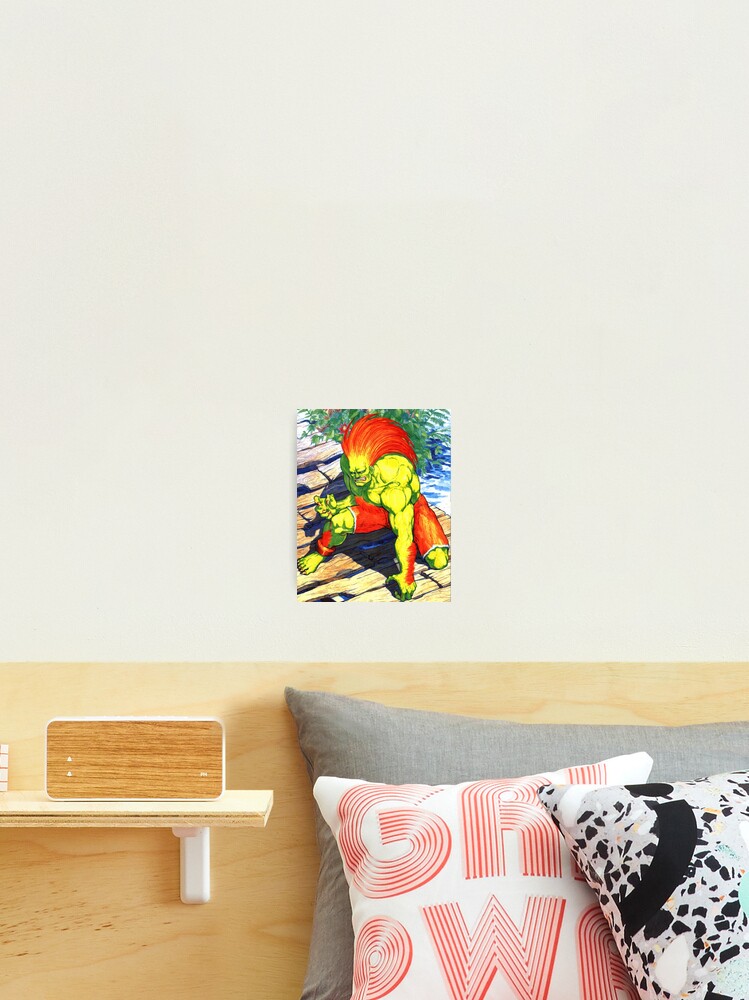 Blanka Street Fighter II Art Print for Sale by winscometjump