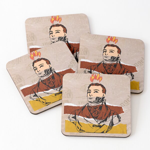 Item preview, Fire is Burning in his head designed and sold by TypeWrite.