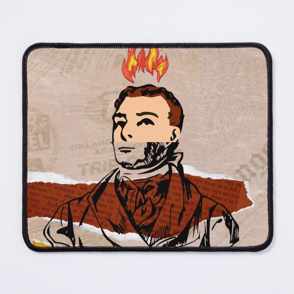 Item preview, Fire is Burning in his head designed and sold by TypeWrite.