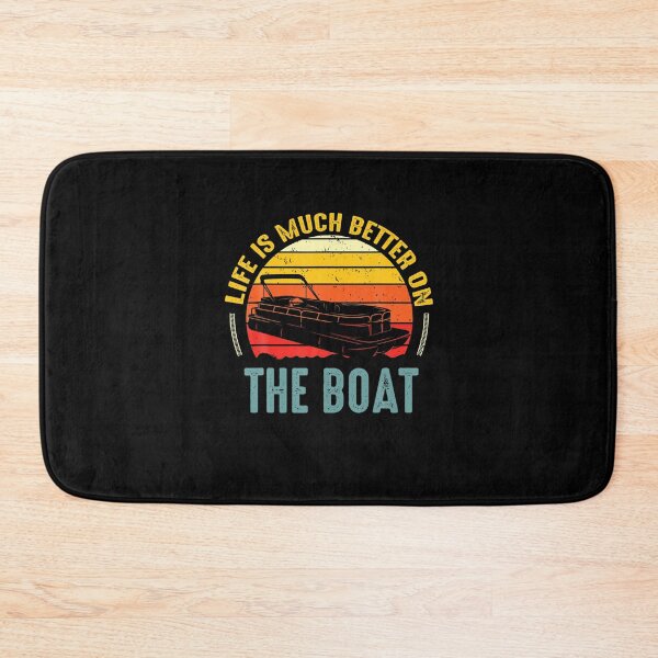 Artikelvorschau, Das Leben ist besser auf einem Boot Captain Boater Boating Retro entworfen und verkauft von SethBroek.