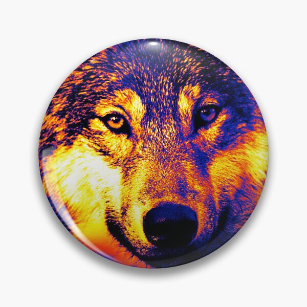 Item preview, Rainbow mystic Wolf - Your animal guide designed and sold by Cimbart.