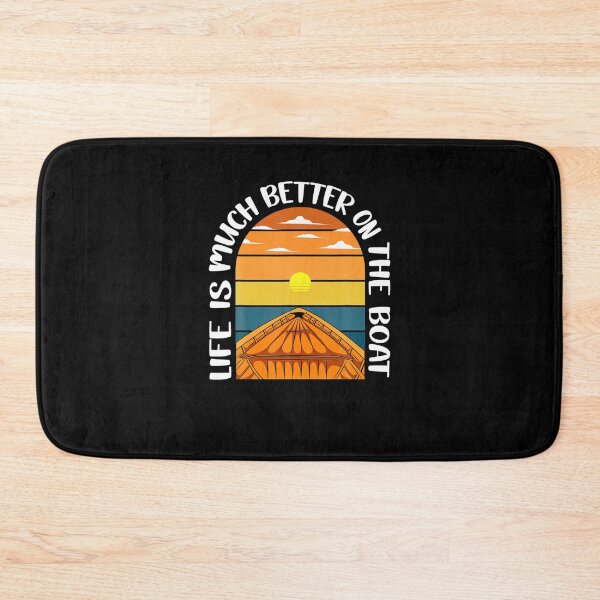 Item preview, Life is Better on a Boat Captain Boater Boating Retro designed and sold by SethBroek.