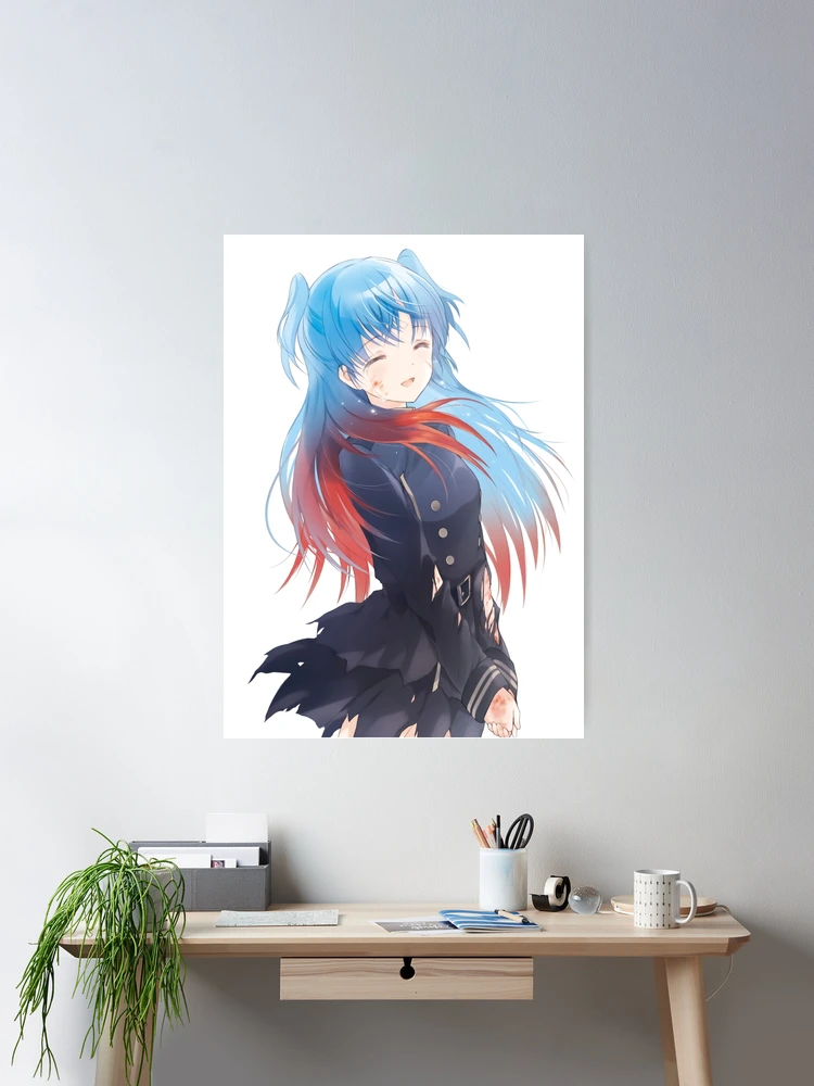 Chtholly Nota Seniorious Worldend Fine Art Anime | Art Board Print