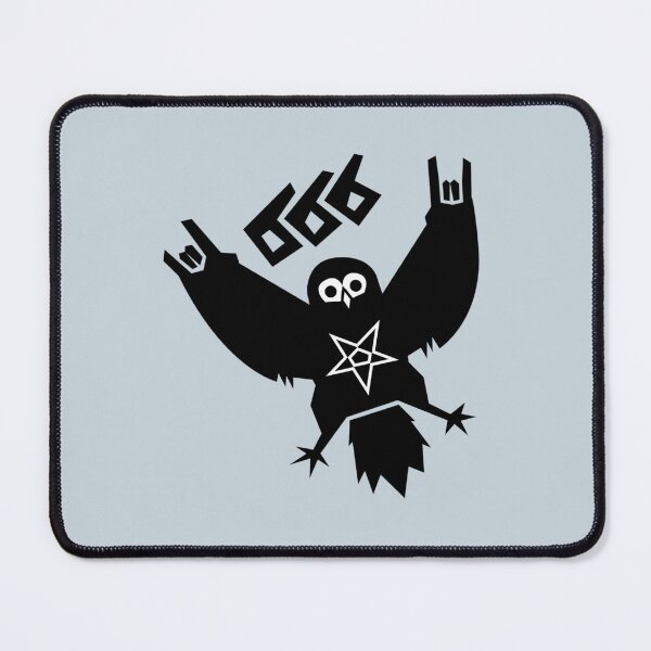 Item preview, Black Metal Owl designed and sold by JoyceClinton.