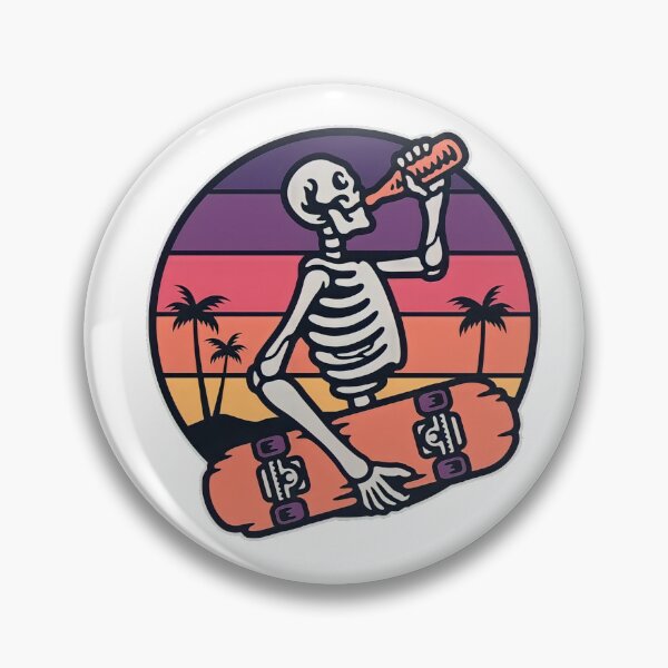 Item preview, Skeleton drinking beer designed and sold by HussamDesigner.