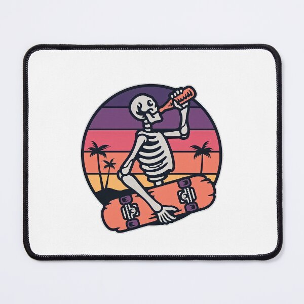 Item preview, Skeleton drinking beer designed and sold by HussamDesigner.