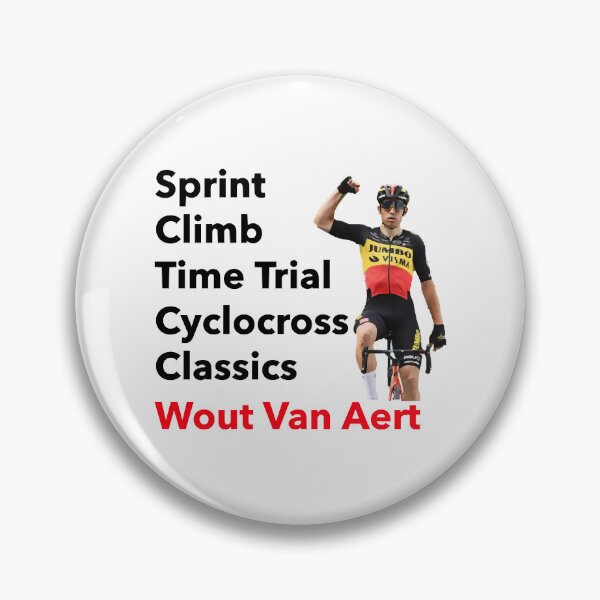 Item preview, Wout Van Aert multi mode sprint, time trial, climb, cyclocross, classics designed and sold by Oldfangleds.