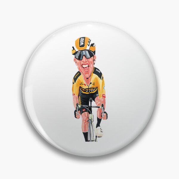 Item preview, Wout Van Aert Smile Cartoon designed and sold by Oldfangleds.